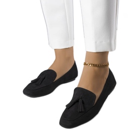 PA1 Cillian svarta balettlägenheter i ekomocka