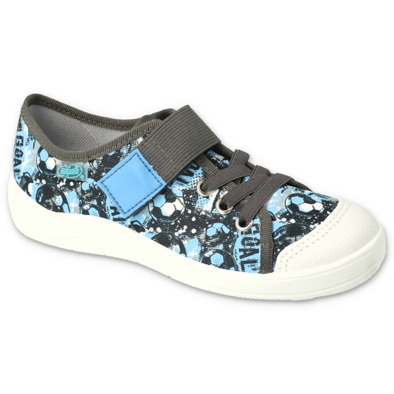 Befado barnskor 351Y010 blå grå