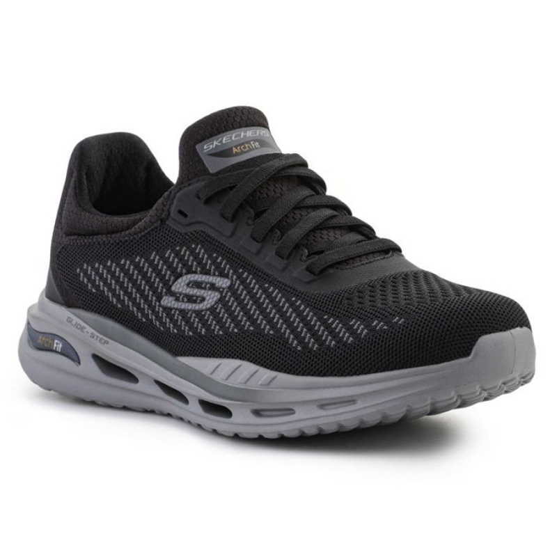 Skechers Arch Fit Orvan-Trayver 210434-BLK skor svart
