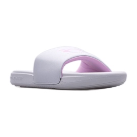 Under Armour Ansa Fixed Slides W 3023772-102 vit