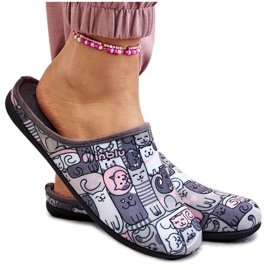 BEFADO S.A. Tofflor Befado Kotki 155D208 Grå