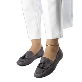 Grå ballerinor i ekomocka från Cillian