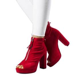 BM Payto röda ankelboots