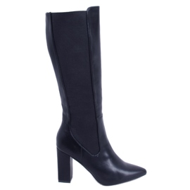 BM Klassiska höga klackar Patrice Black svart