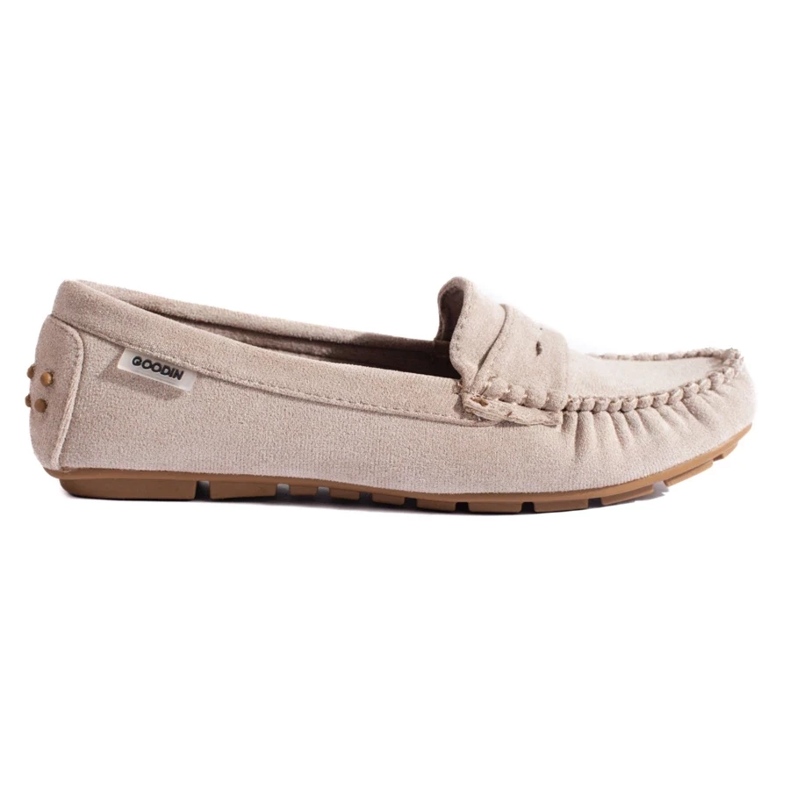 Dammocka loafers Shelovet elastisk beige