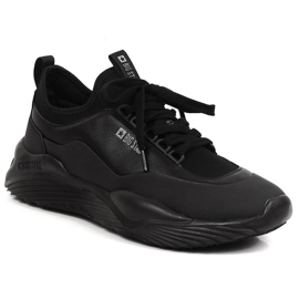 Sportskor för män svarta Big Star LL174149