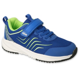 Befado barnskor 516Y211 blå grön