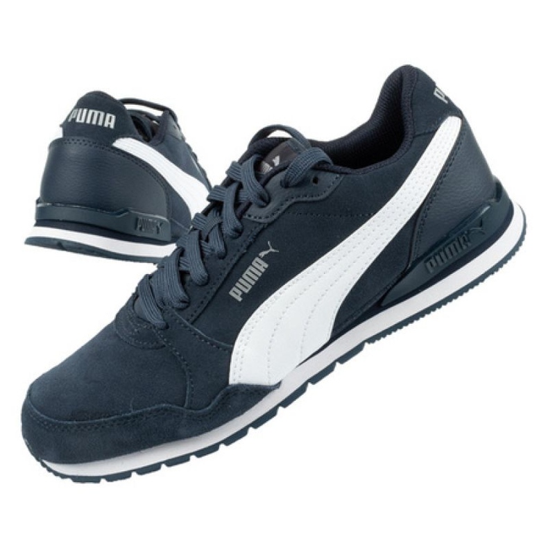 Puma St Runner v3 Sd M 387646 03 sportskor marinblå