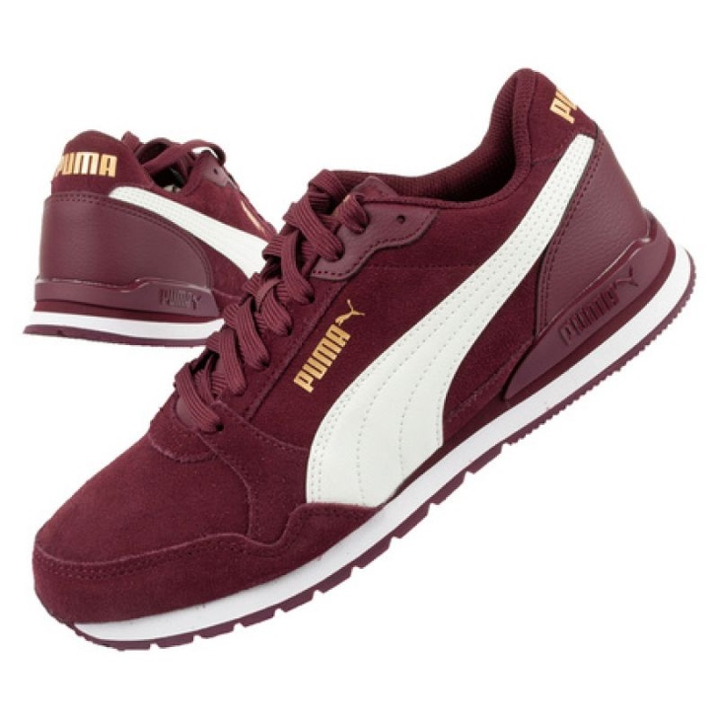 Puma St Runner v3 M 387646 05 sportskor röd