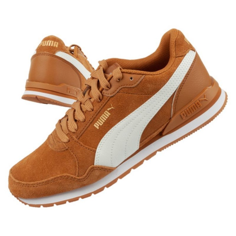 Puma St Runner v3 M 387646 06 sportskor brun