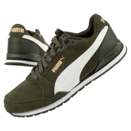 Puma St Runner v3 M 387646 04 sportskor grön