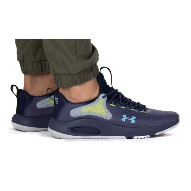 Skor Under Armour Hovr Rise 4 M 3025565-500 blå