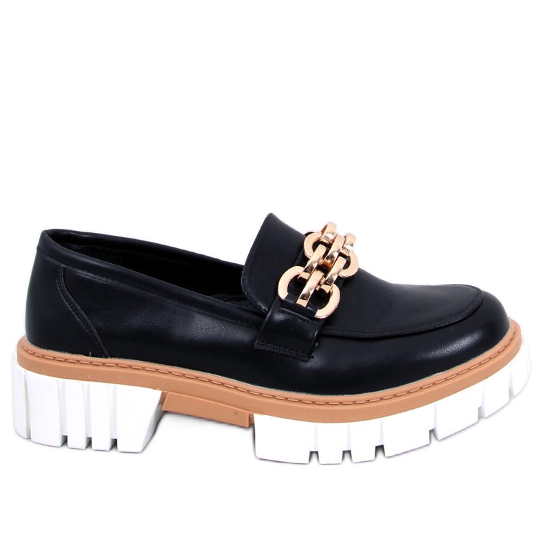 BM Plattform loafers från Catz Black svart