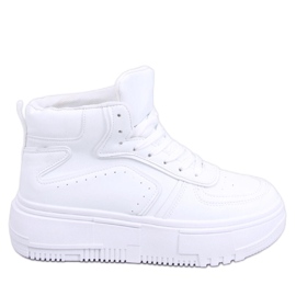 BM Storm All White höga sneakers vit