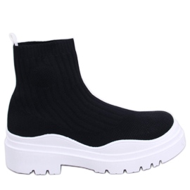 BM Stövlar med flexibel ovandel Manke SVART/VIT