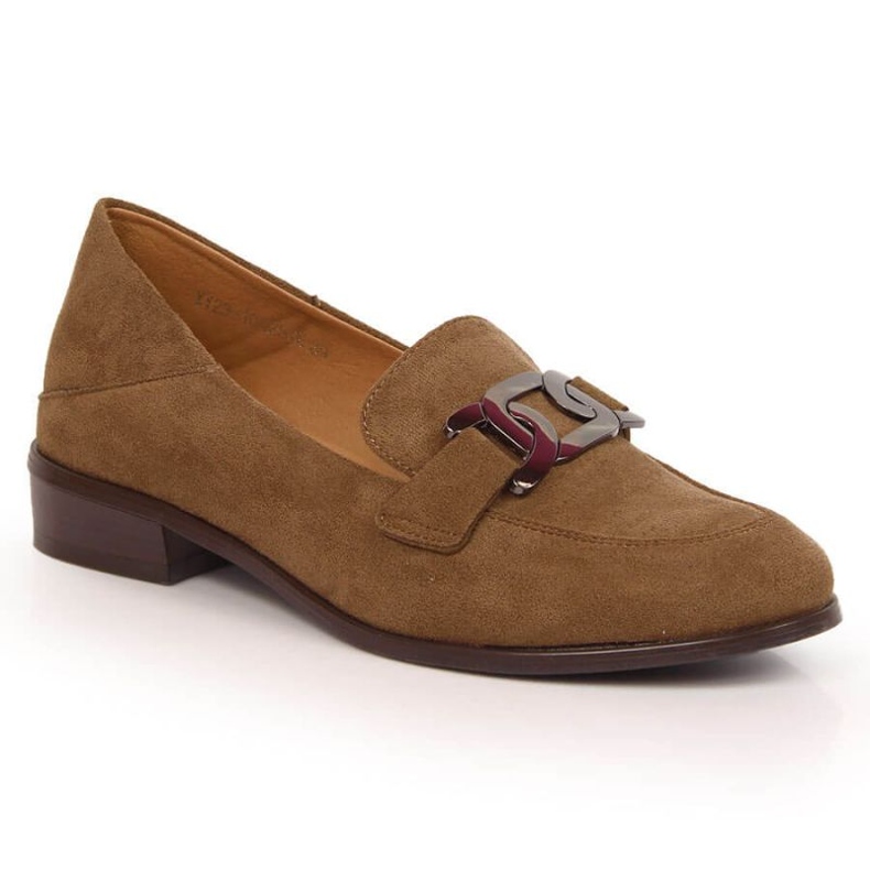 Vinceza platta mockaskor W JAN143C brun
