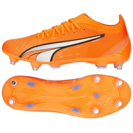 Puma Ultra Match MxSG M 107216 01 fotbollsskor orange apelsiner och röda