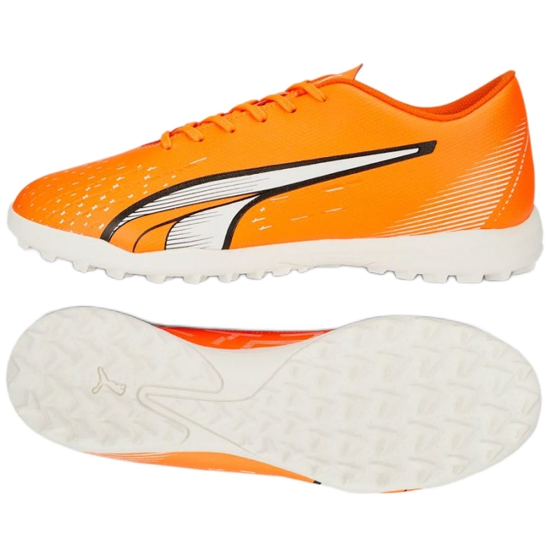 Puma Ultra Play Tt 107226 01 fotbollsskor orange apelsiner och röda