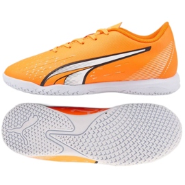 Puma Ultra Play It 107237 01 fotbollsskor orange apelsiner och röda