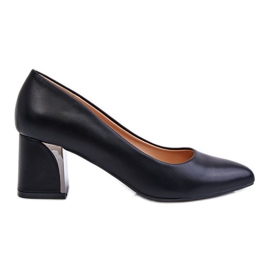 PS1 Eleganta Pumps På En Klack Svart Emma