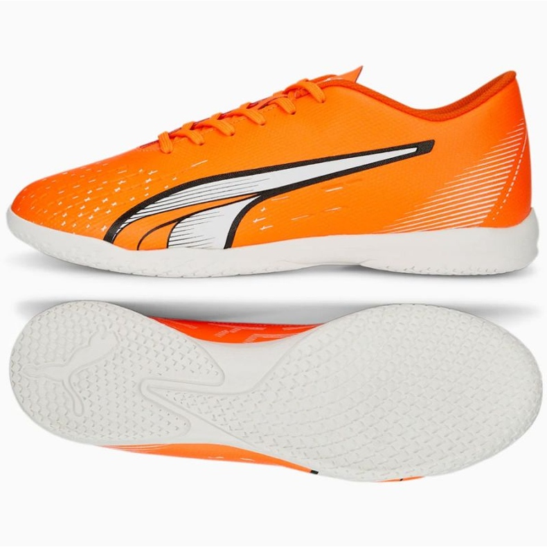 Puma Ultra Play It 107227 01 fotbollsskor orange apelsiner och röda