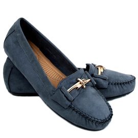 Lyset Gris dam loafers grå