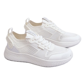 Bekväma sneakers för damer Memory Foam System Big Star LL274415 Vit