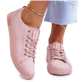 Dam Smooth Low Sneakers Big Star LL274059 Rosa