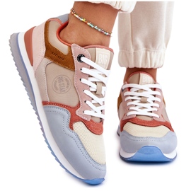 Damsportskor Memory Foam System Big Star LL274348 Flerfärgad mångfärgad