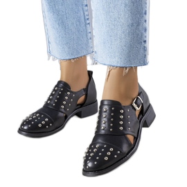 Irene svarta snörskor