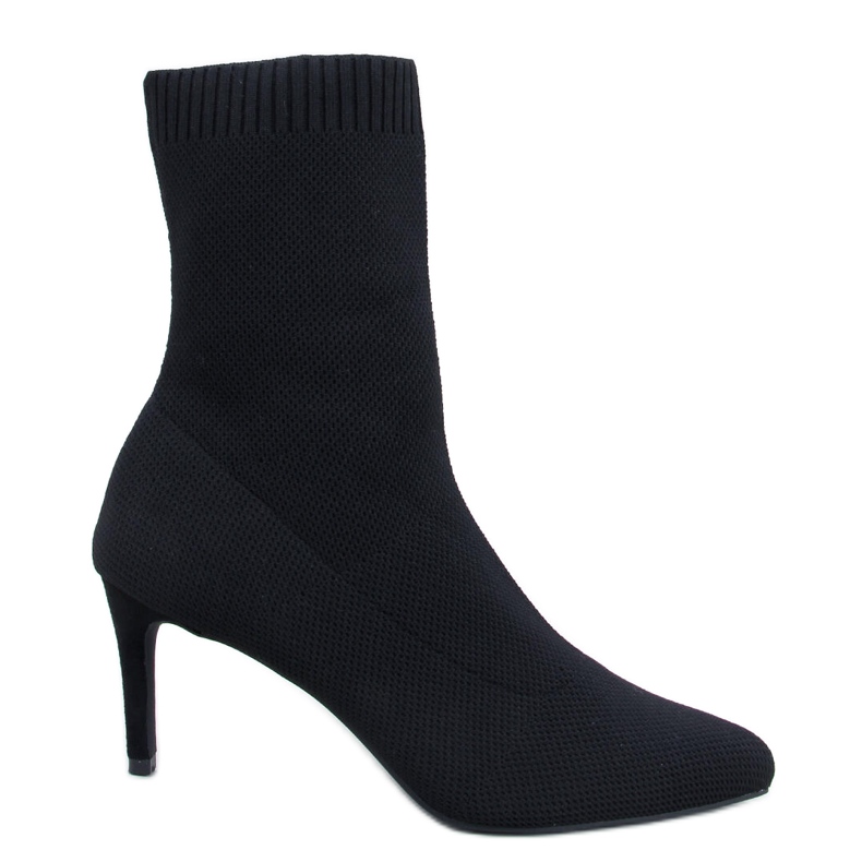 PA1 Donatella Svarta klackstövlar