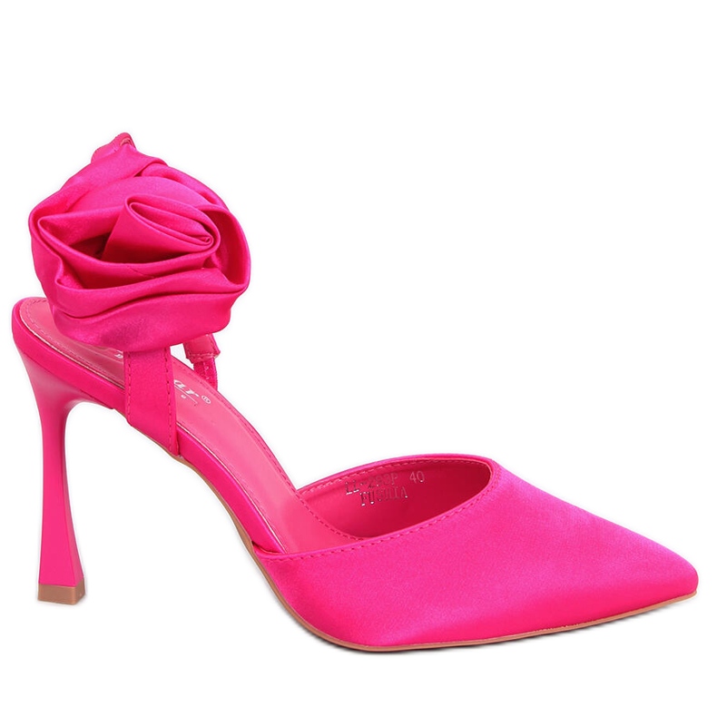 Seastar Satinnålar med blomma Flores Fuchsia rosa