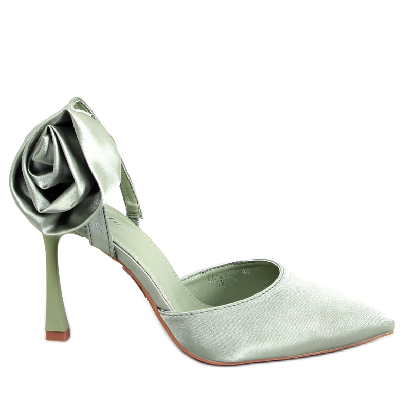 Seastar Satinnålar med Flores grön blomma