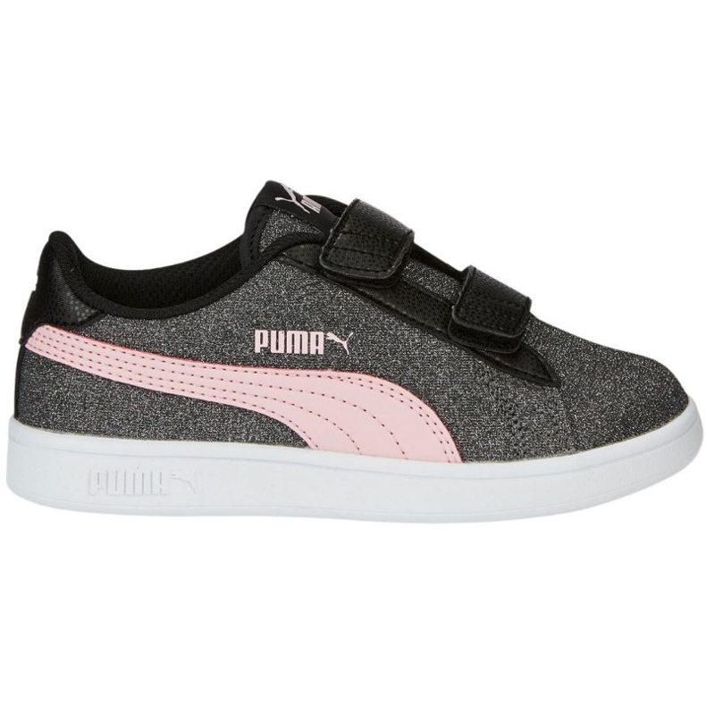 Skor Puma Smash v2 Glitz Glam V Ps Jr 367378 30 svart