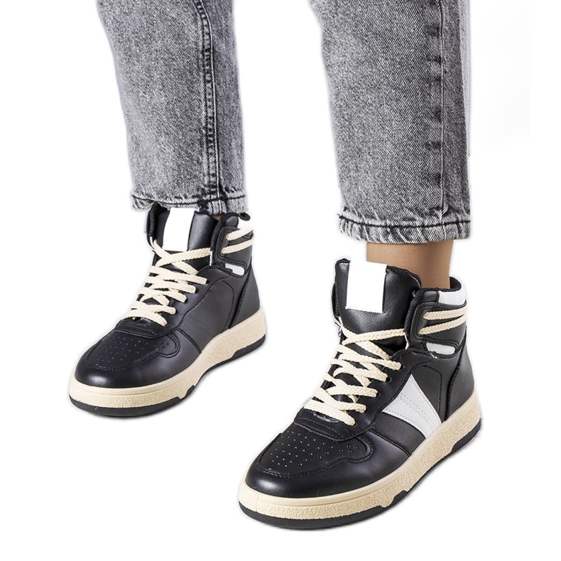 Svarta ankelboots från Robin