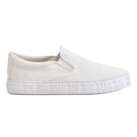 Dam Sneakers Slip-On Big Star LL274389 Vit