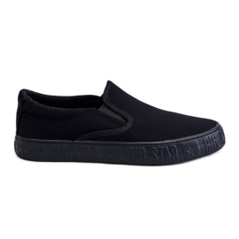 Damsneakers Slip-On Big Star LL274392 Svart