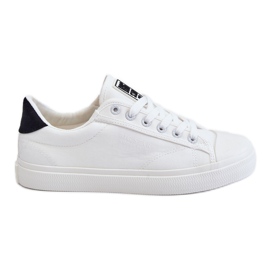 Klassiska låga sneakers Big Star LL274091 Vit