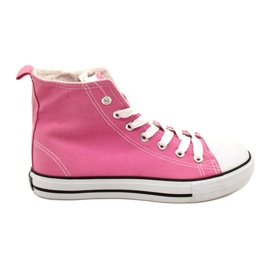 American Club Zipper Sneakers rosa