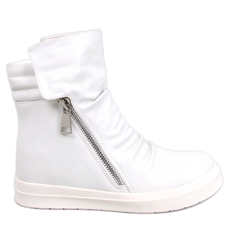 BM Miconi White high-top sneakers vit