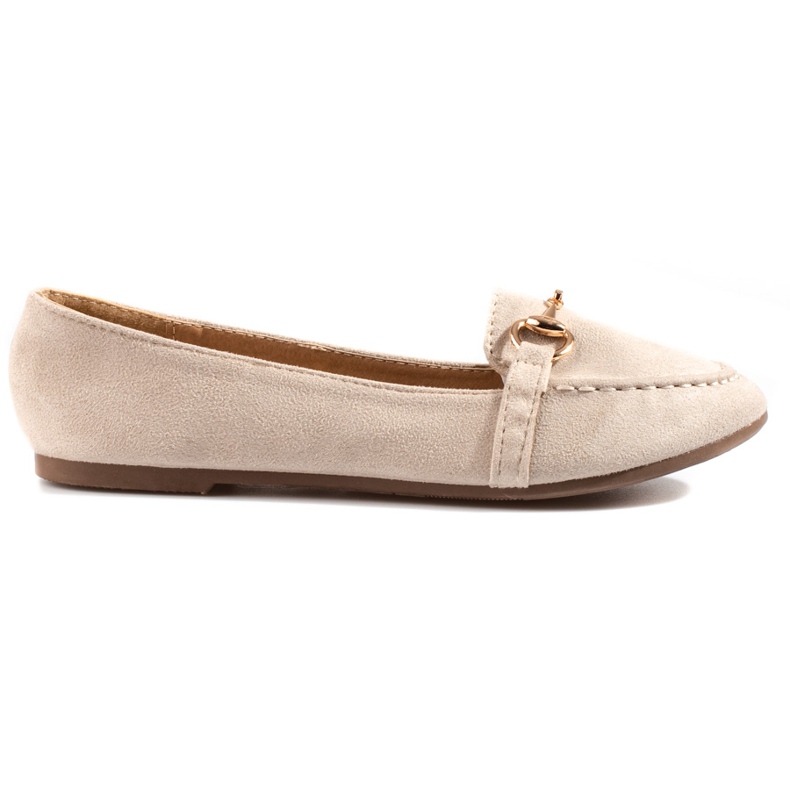W. Potocki Beige loafers dam från Potocki