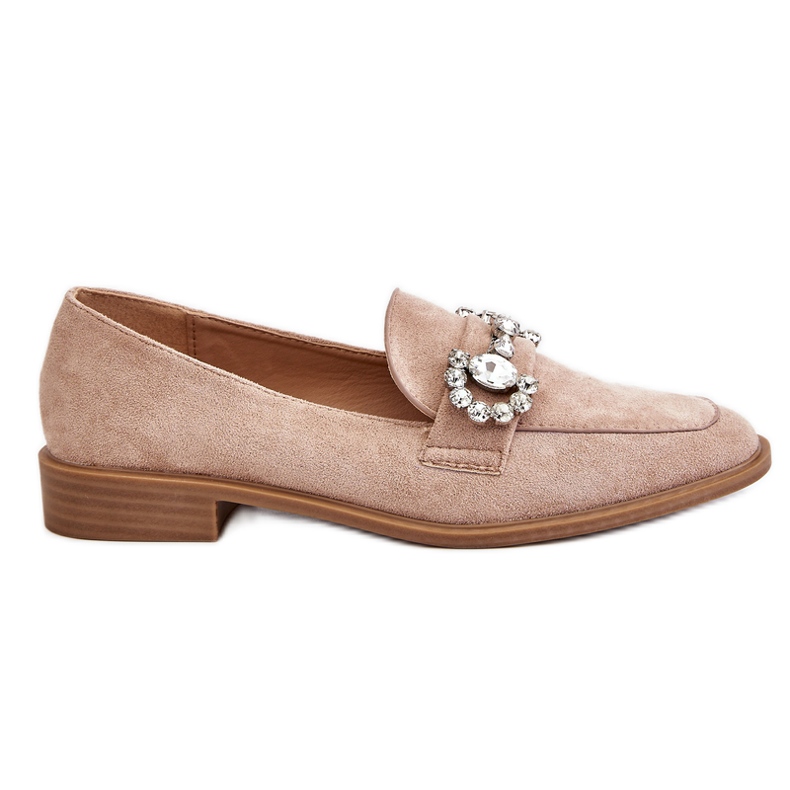PS1 Elegant mörkbeige mocka Loafers Aliya
