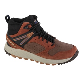 Merrell Wildwood Sneaker Mid Wp M J067299 skor brun