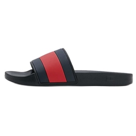 Tommy Hilfiger Rubber ht Flag Pool flipflops FM0FM04263BDS blå