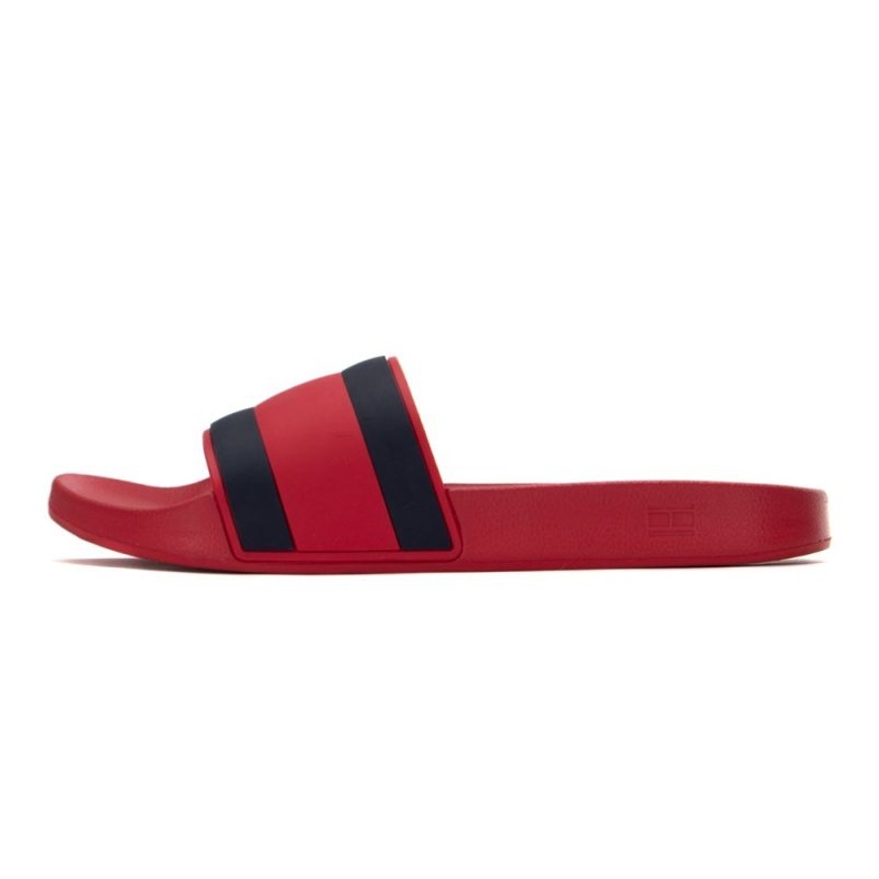 Tofflor Tommy Hilfiger Rubber ht Flag Pool M FM0FM04263XLG röd