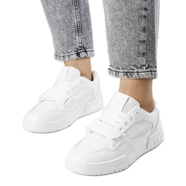 BM Ollie vita sneakers för kvinnor