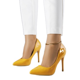 BM Orange lackade Tiffany klackar