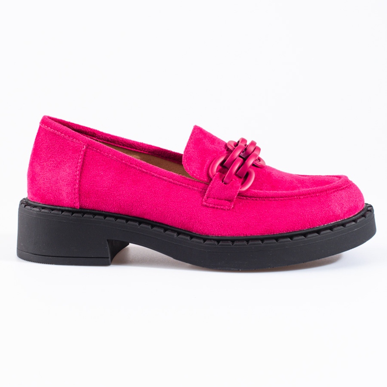 W. Potocki Potocki dam loafers fuchsia mocka rosa