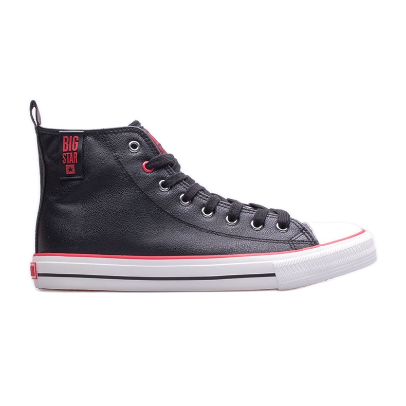Big Star herrsneakers JJ174070 svart