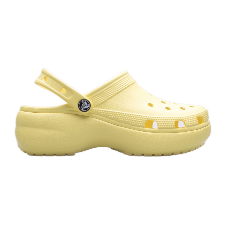 Crocs Classic Platform Clog 206750-7HD för damer gul